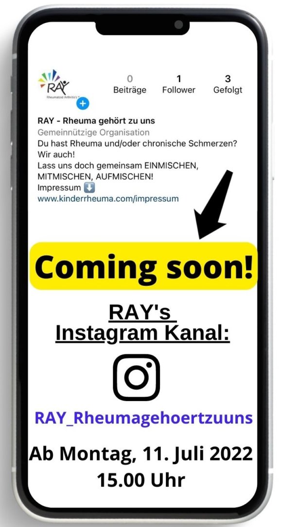 Der Instagram Kanal von RAY geht an den Start!